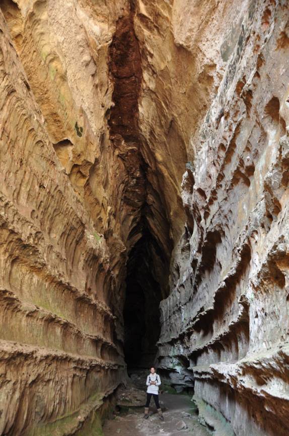 A magnífica 'Caverna da Catedral', na Chapada dos Guimarães, no Mato Grosso